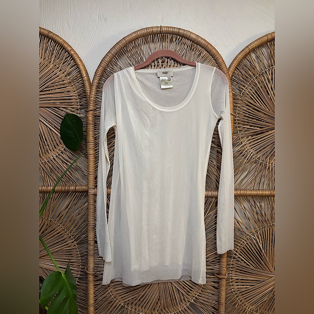 FUZZI Mesh Long Sleeve